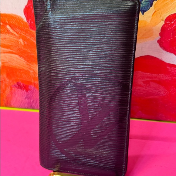 Louis Vuitton Other - Louis Vuitton Navy Textured Wallet